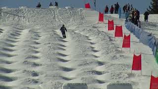 Alastair  3rd place U16 run  Ontario Provincials Feb 24 2024 at Beaver Valley [upl. by Salchunas]