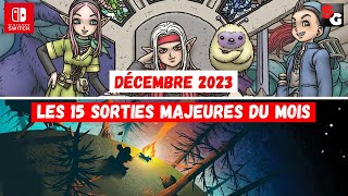 📅 Le Calendrier des Sorties Nintendo Switch  Décembre 2023 📆 [upl. by Hcardahs]