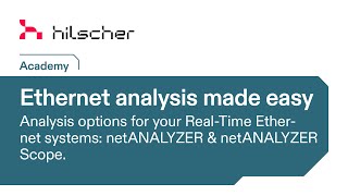 Ethernet Analyse leicht gemacht mit dem Hilscher netANALYZER [upl. by Lirva347]