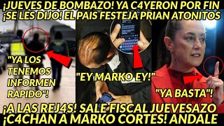 JUEVES DE BOMBAZO YA CCAYYERON POR FIN SALE FISCAL DIRECTO A LAS RREJAS CACHHAN A MARKO HOY [upl. by Cosmo690]