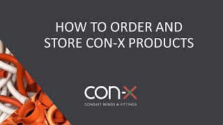 How to Order and Store Conx Products [upl. by Neelon292]