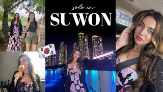 SOLO in SUWON VLOG 🇰🇷 starfield mall fortress amp gwanggyo lake park [upl. by Ardiekal616]