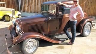 Original 1932 Ford 5w Coupe Hot Rod in Storage for almost 30 years [upl. by Bekah]