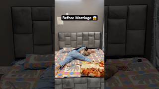 Before Vs After Marriage 😂 comedy rajatswati comedymovies funny rajatofficial couple sleep [upl. by Minne363]