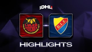 Luleå HockeyMSSK vs Djurgården Hockey  Game Highlights [upl. by Assilat]