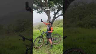 Nem precisa chamar 😬🤣 bike mtb ciclismo comedia ciclista humor casalcomedia resenha [upl. by Davenport58]