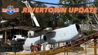 Rivertown Construction Update And More 2024  Dreamworld Australia [upl. by Ayoj]