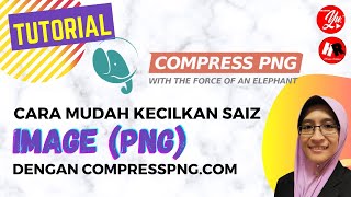 Cara Mudah Kecilkan Saiz GambarImage PNG [upl. by Sikleb]