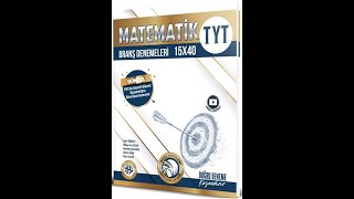 Bilgi Sarmal Yayınları TYT Matematik 15 x 40 Branş Denemeleri [upl. by Trik]