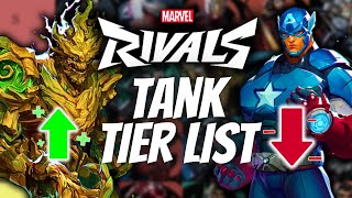 Whos The BEST Tank  Marvel Rivals Tank Vanguard Tier List [upl. by Shippee414]