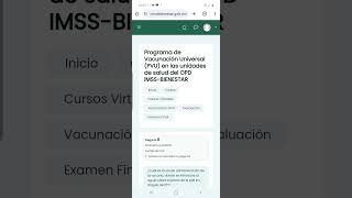 Programa de Vacunación Universal PVU en las unidades de salud del OPD IMSSBIENESTAR SIESAB 85 [upl. by Toolis]