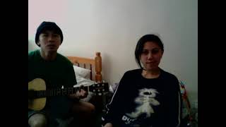 harana by Parokya ni Edgar acoustic cover duet [upl. by Jochbed]