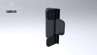 Animation DampD GateStop™ Gate Protection amp Alignment Device [upl. by Laeno]