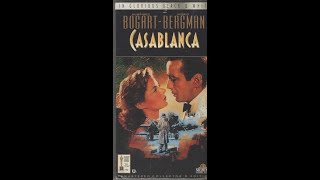 Opening to Casablanca 1992 VHS [upl. by Fang]