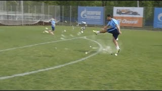 Hulk rompe balon entrenando en Zenit • HD ★ BalonFans [upl. by Florri]