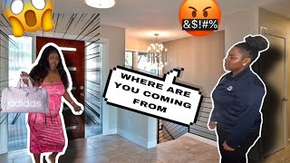 COMING HOME FROM THE GYM FULLY DRESSED PRANK ON MY FIANCÉ we broke up [upl. by Cogn]