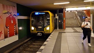 Mitfahrt in der U7 von Eisenacher Straße bis Rathaus Spandau im H97 50116 [upl. by Aicel360]