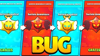 CADÊ os 6 PRESENTES GRÁTIS do BUG 🥳 Brawl Stars [upl. by Jepson]