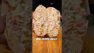 Viral CHOPPED BAGEL choppedsandwich easyrecipes torontochef [upl. by Thirion]