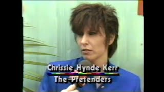 MTV Interview  Chrissie Hynde MTV  Live Aid 7131985 [upl. by Alroi48]