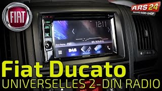 Fiat Ducato 2DIN Autoradio einbauen I Kenwood DDX8016DABS  ARS24 [upl. by Previdi694]