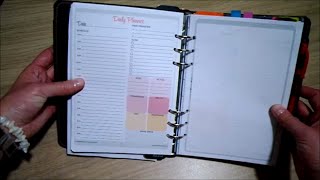 A5 Work Planner  Filofax to Foxyfix [upl. by Ybanrab294]