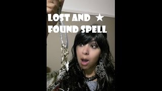 LOST AND FOUND SPELL FIND THAT MISSING RING OR MONEY [upl. by Evin]