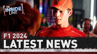 LATEST F1 NEWS  Ferrari star Oliver Bearman McLarens Lando Norris Mercedes and more [upl. by Dunseath9]