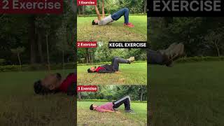 Kegel Exercise For Last Long 😱 part 4 shorts kegel gym trending [upl. by Yroffej101]