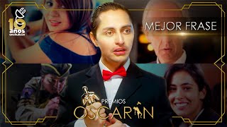 Mejor Frase Épica  Premios Oscarín 10 años  enchufetv [upl. by Gereron20]