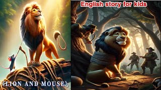 Lion and Mouse English story for kids  lion and mouse  ai Kids story  ai cartoon kids mrkhabri [upl. by Reivad583]