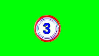 5 Second Green screen Timer CountdownGreen Screen TimerTimerCopy right free timer countdown [upl. by Keven600]