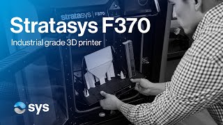 3D printing complex parts with flexibility and accuracy  Stratasys F370 FDM 3D Printer [upl. by Adyan169]