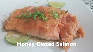 Honey Glazed Salmon Recipe [upl. by Dowski]