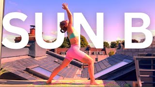 10 Minutes of Tranquility Creative Flow Yoga  Sun Salutation B [upl. by Dnalevets]