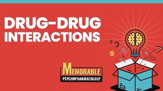 DrugDrug Interaction Mnemonics Memorable Psychopharmacology Lecture 15 [upl. by Darken]