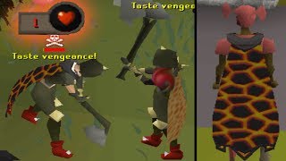 Infernal Cape Pking on a Maxed Med Level 109 Cmb OSRS [upl. by Ariec]