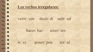 Mandatos afirmativos con tú [upl. by Weiler]