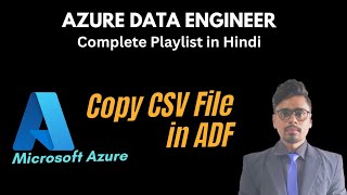 Copy CSV File from Blob Storage to ADLS Gen2 with Azure Data Factory  Copy Data activity in ADF [upl. by Phillipp]