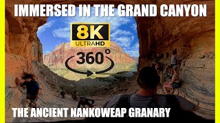 The Ancient Nankoweap Granary GRAND CANYON  in VR360 Immersive Video [upl. by Adamo]