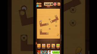 Screw Puzzle Level 40 wood Nuts and Bolts Level 40 [upl. by Nolly71]