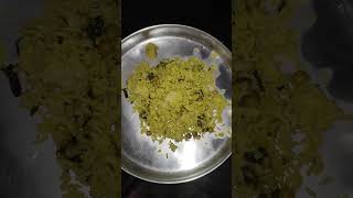 Menthe pulao recipe menthepulaocookingyoutubeshorts [upl. by Kcira913]