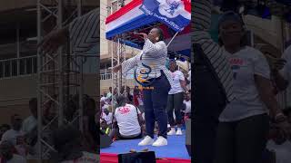 Wow🤩Philipa Baafi at NPP’s Rally…viralshorts trending music [upl. by Lynnet]