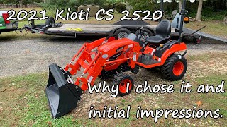 My 2021 Kioti CS2520 [upl. by Aivatahs959]