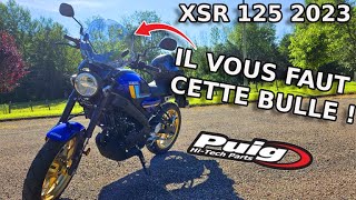 ACCESSOIRES PUIG POUR XSR 125 INDISPENSABLE  MOTOVLOG18 [upl. by Augustin]