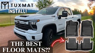 2024 Chevy 2500HD TuxMats Install amp Why Theyre a GameChanger [upl. by Aphra]