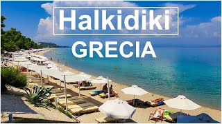 Halkidiki Grecia  turul plajelor [upl. by Srednas]