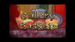 Gallery Baskets  How to Make Fabric Covered Clothesline Rope Baskets  Part One [upl. by Kleper]