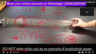 Longitudinal Waves  Physics Grade 10 UAE صف عاشر متقدم إماراتي [upl. by Eemia]