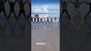 Fun in the Uyuni Salt Flats in Bolivia [upl. by Agna]